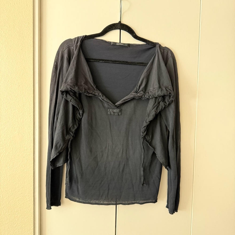 Sita Murt Elegant Dark Gray Women's Blouse acubi